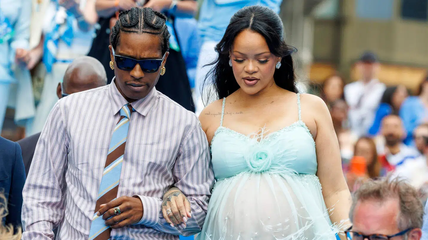 A$AP Rocky og Rihanna er nu lykkelige forældre til tre.