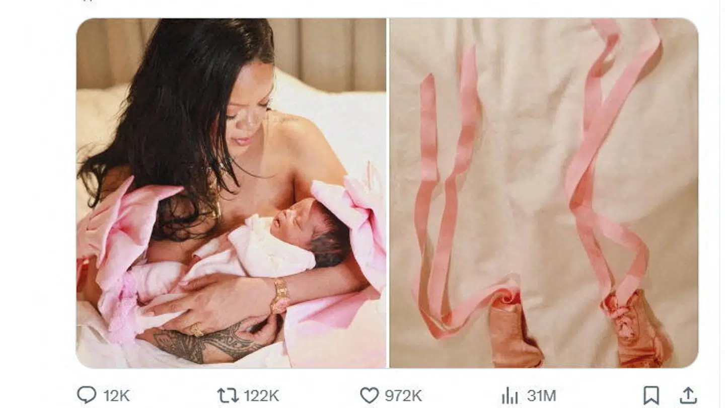 Rihanna kunne tilbage i september glædeligt offentliggøre, at parret nu var blevet forældre til deres første datter.