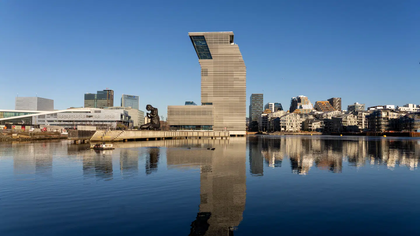 Asteroiden 2024 YR4 kan størrelsesmæssigt sammenlignes med Munch-museet i Oslo. Foto: Soeren Stache/picture-alliance/dpa/AP Images