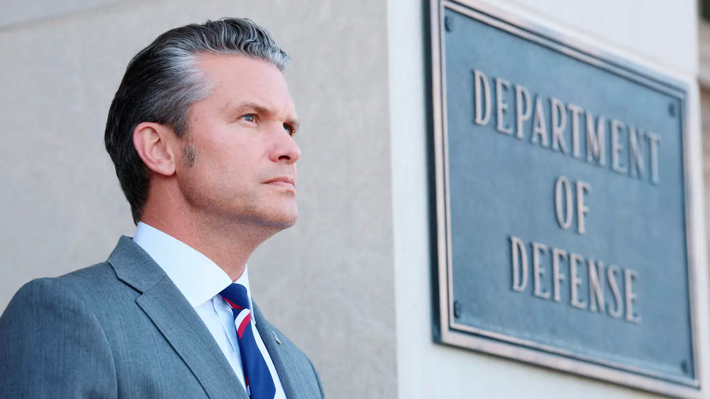 Den amerikanske forsvarsminister, Pete Hegseth, har hasteindkaldt hundredvis af generaler og admiraler til møde. (Arkivfoto)