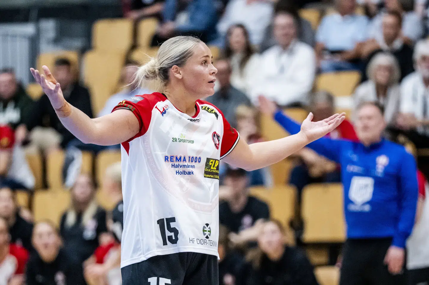 Emma Navne var den helt store drivkraft i HØJ Elites angreb og sluttede med 11 mål.