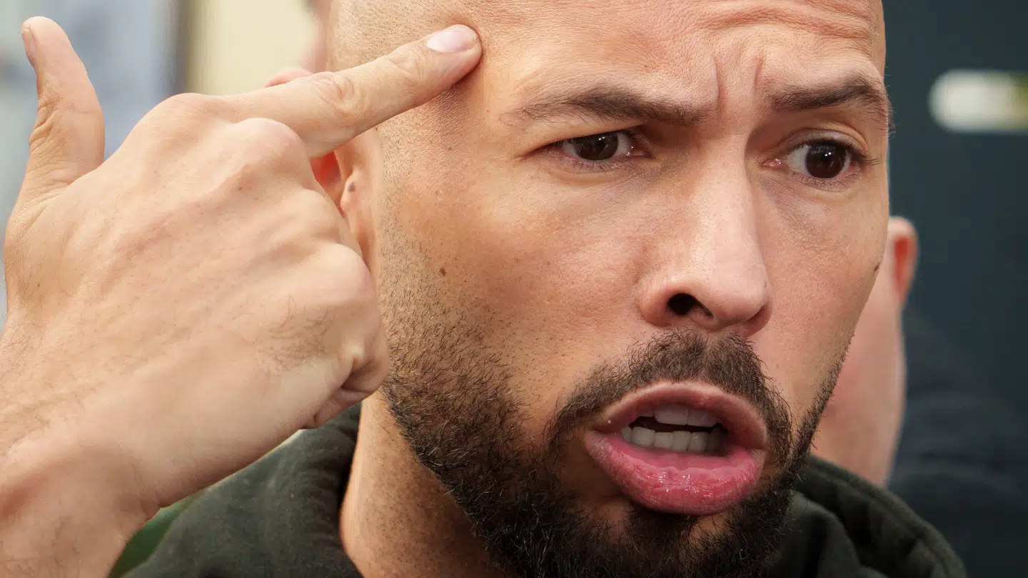 Andrew Tate synes ikke, at danskere er for kloge.