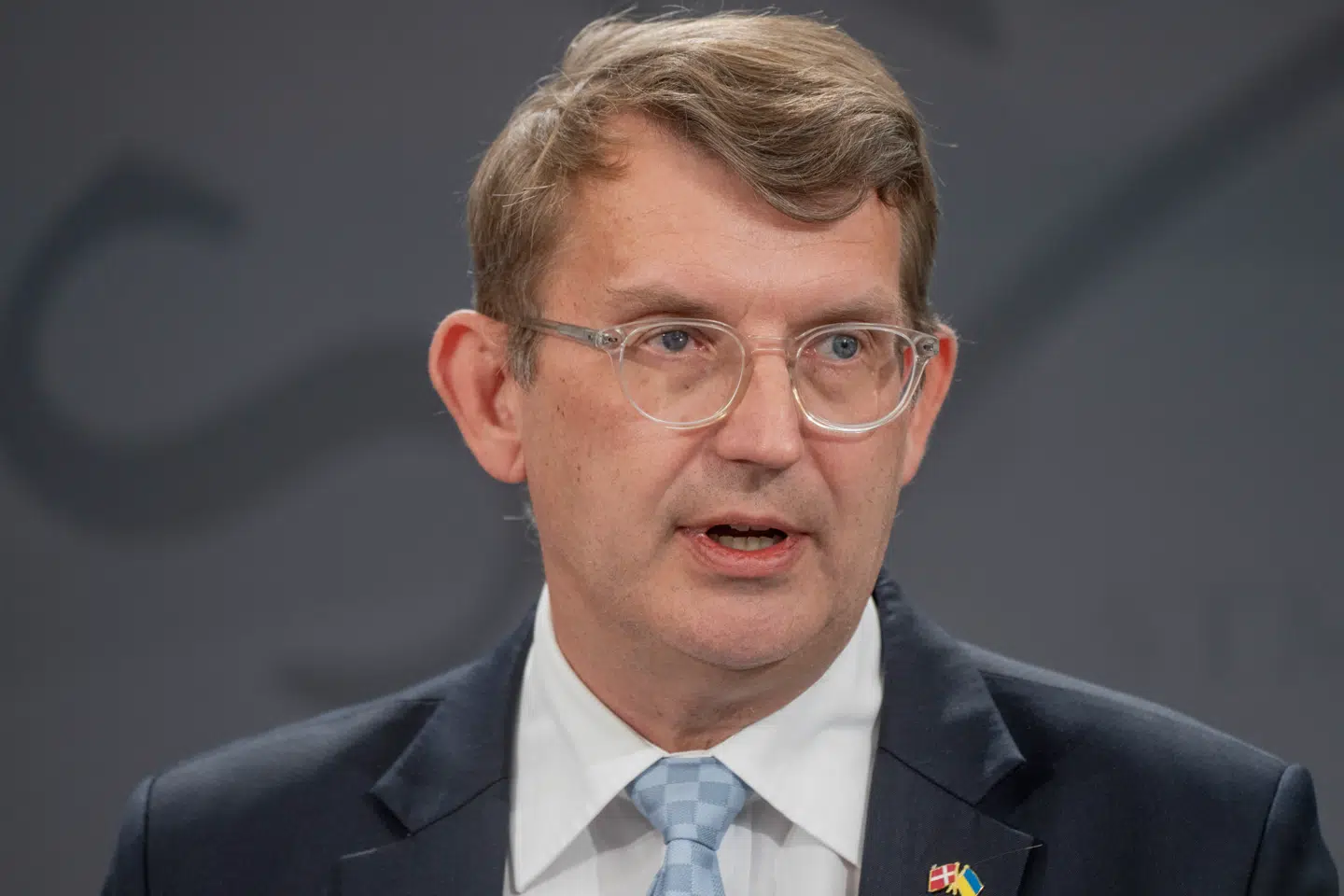 Forsvarsminister Troels Lund Poulsen (V).
