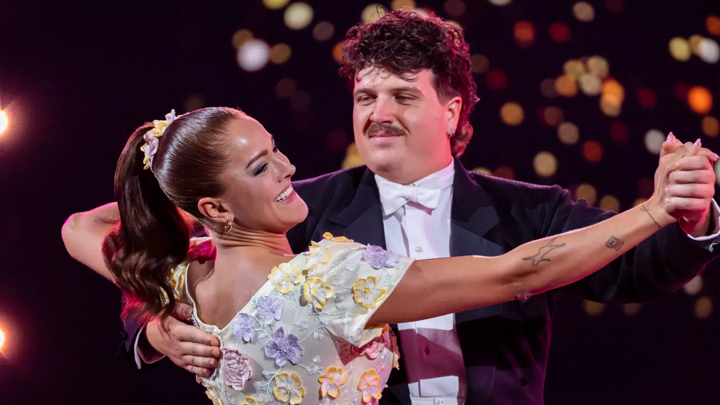 Alfred Midé Erichsen & Camilla Dalsgaard dansede en vals i premiereafsnittet af 'Vild med dans'.