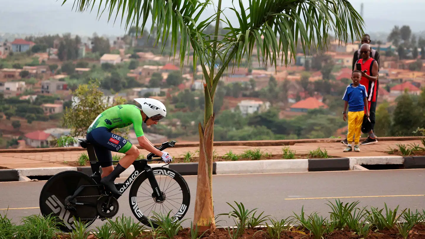 Jonas Vingegaards rival, Tadej Pogacar, er en af de, der kører VM i Rwanda.