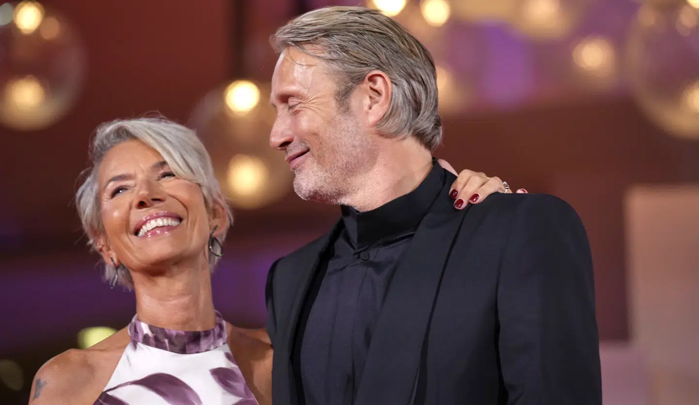 Hanne Jacobsen og Mads Mikkelsen blev gift i 2000 og kan i december fejre sølvbryllup.