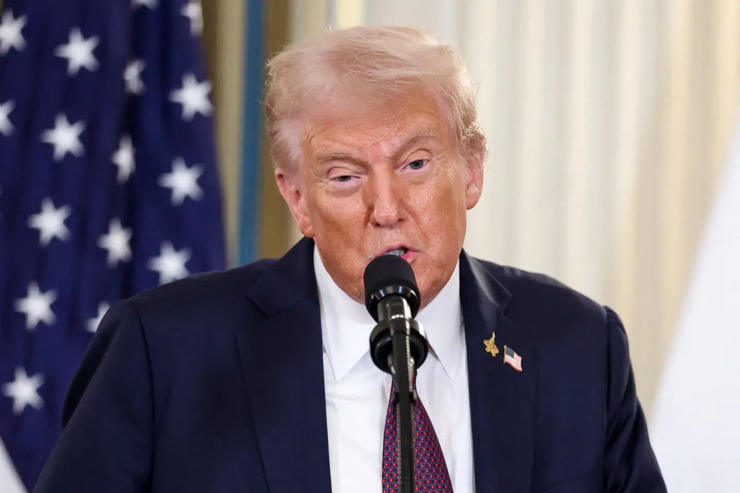 Donald Trump præsenterede mandag aften en plan for fred i Gaza.