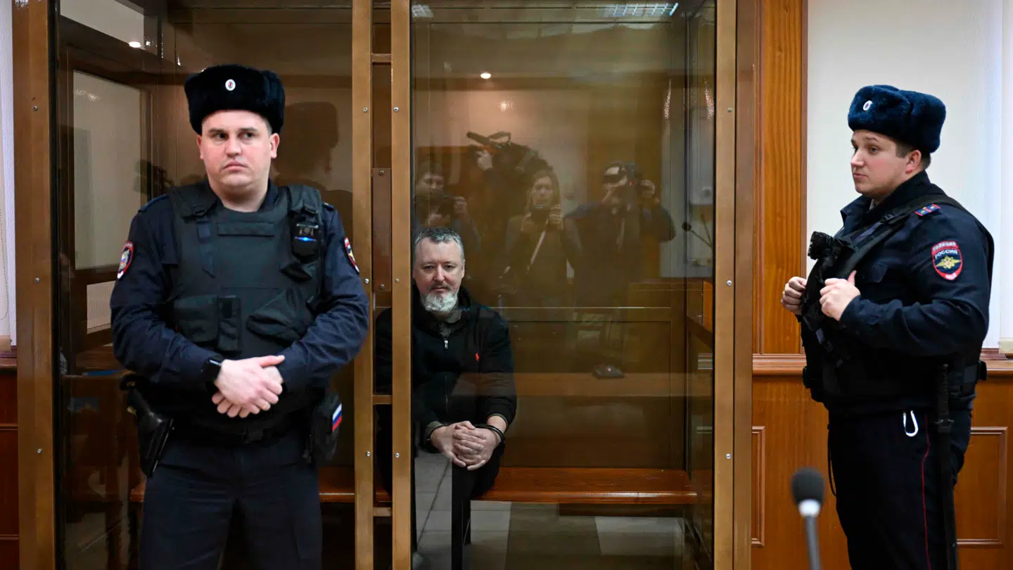 Retssagen mod Igor Girkin vakte stor opmærksomhed i Rusland, da den fandt sted i januar 2024.