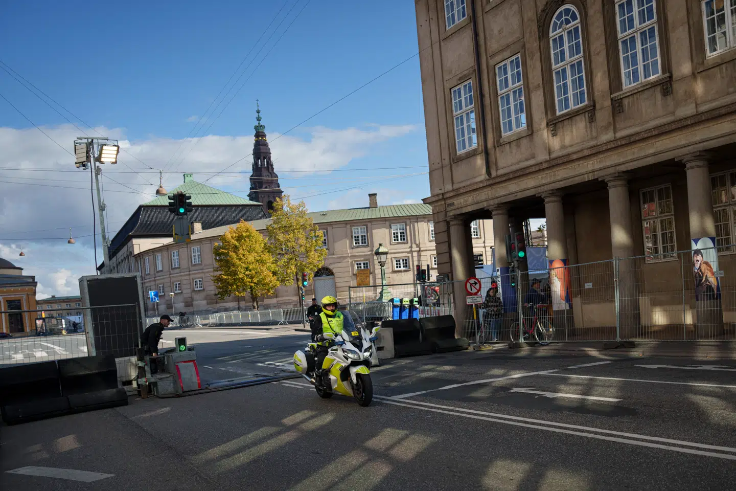 Slotsholmen er spærret for offentligheden i forbindelse med EU-topmødet.