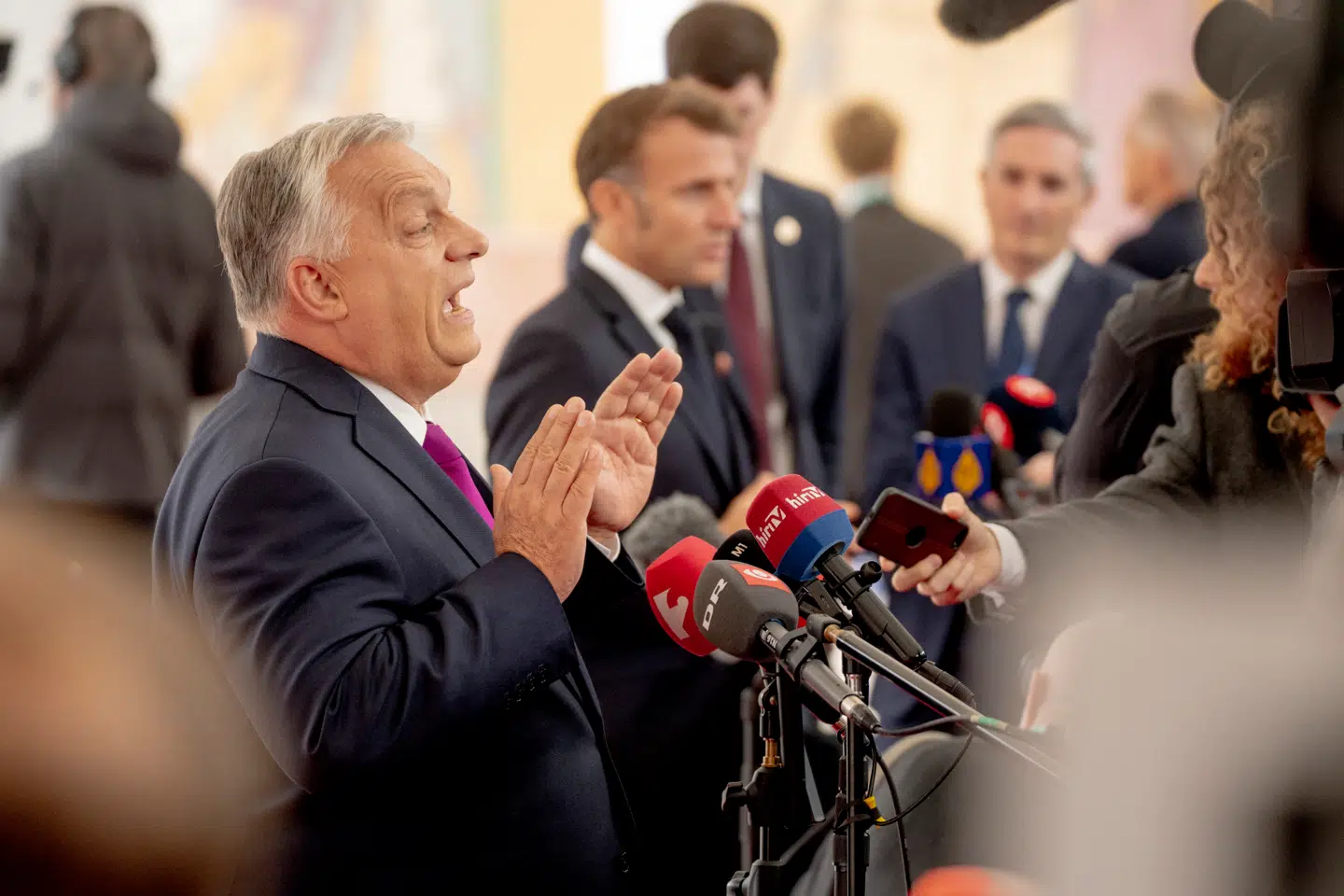 De danske topmødeværter havde en klar plan. Men både Ungarns premierminister, Viktor Orban, og Frankrigs præsident, Emmanuel Macron, ville det tilsyneladende anderledes.