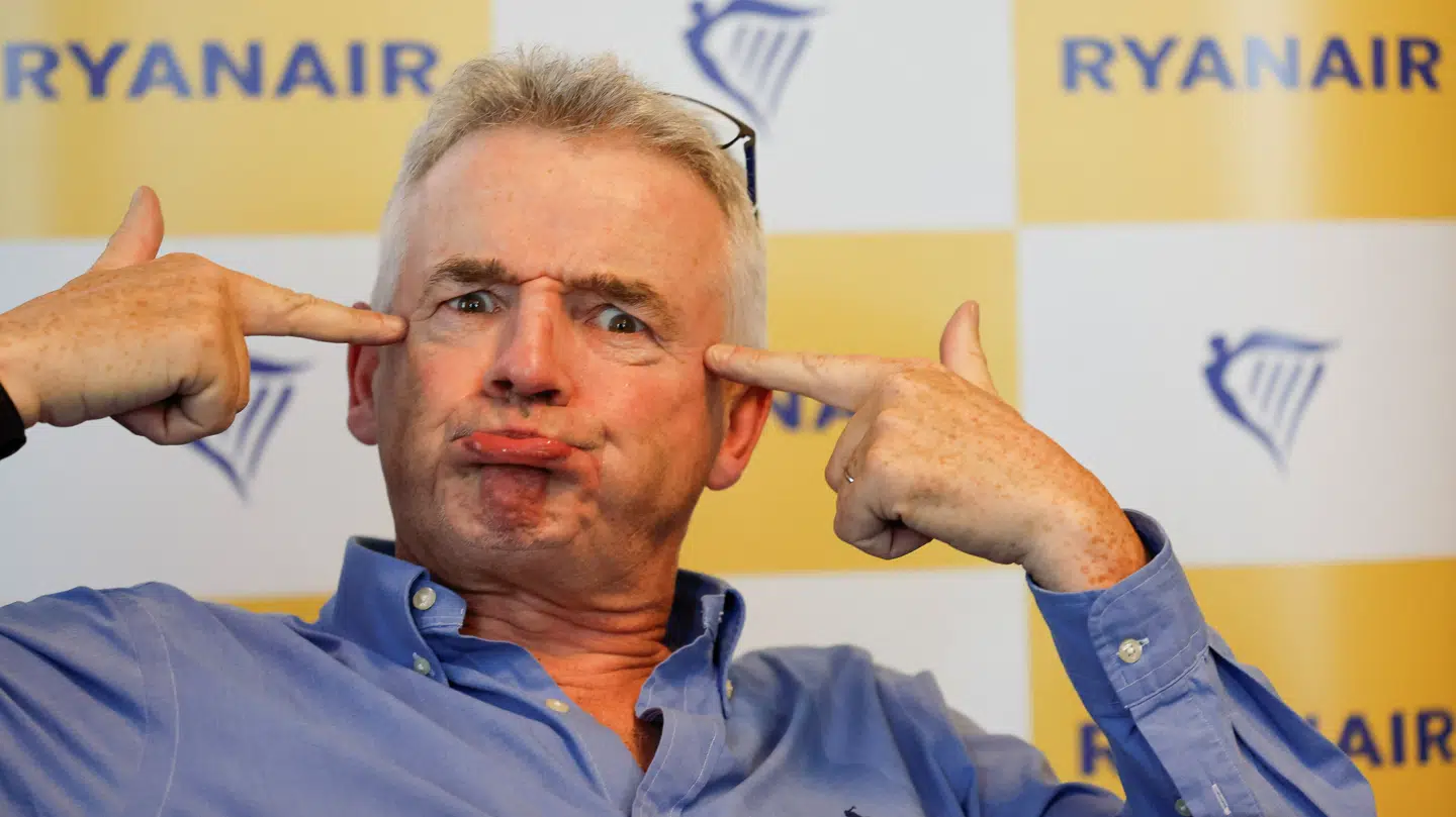 Michael O'Leary lægger ikke skjul på, hvad han mener.