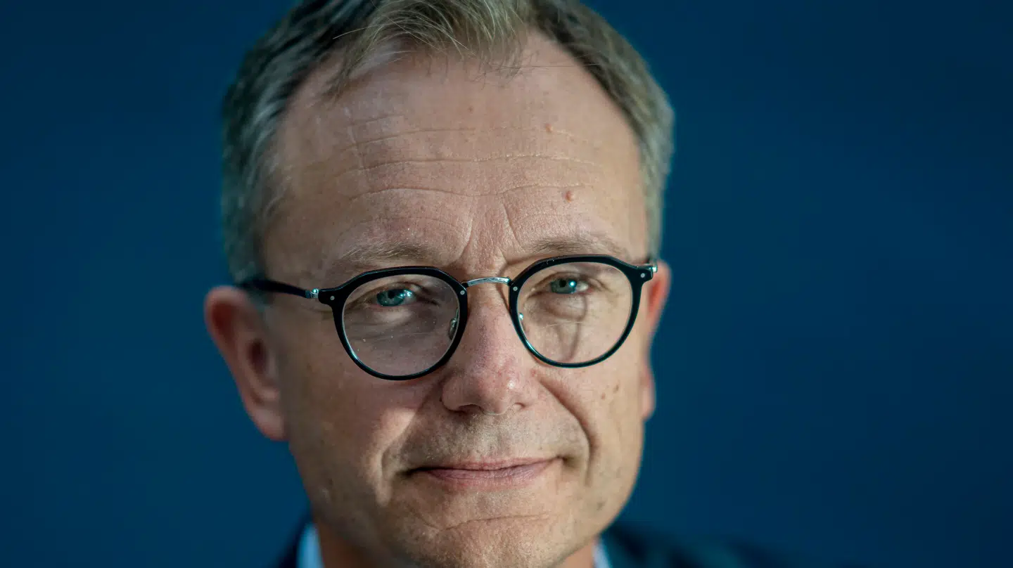 Klaus Høeg-Hagensen, fotograferet da han var chef på Egmont.