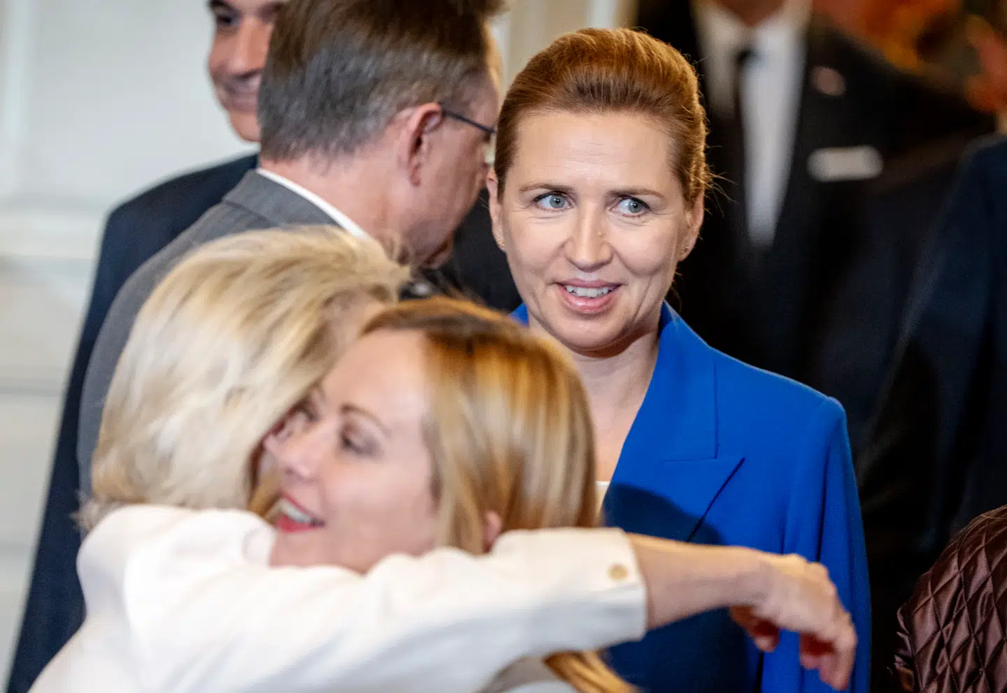 Der blev kammet løs til EU topmødet i København.