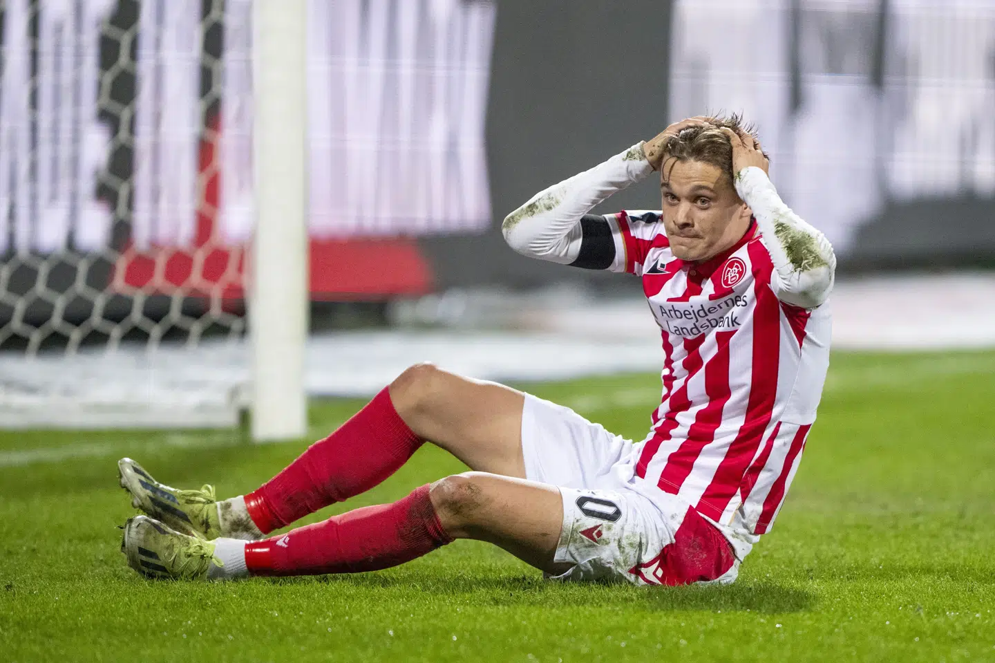 AaB's Oliver Ross stod bag kampens første mål. (Arkivfoto).