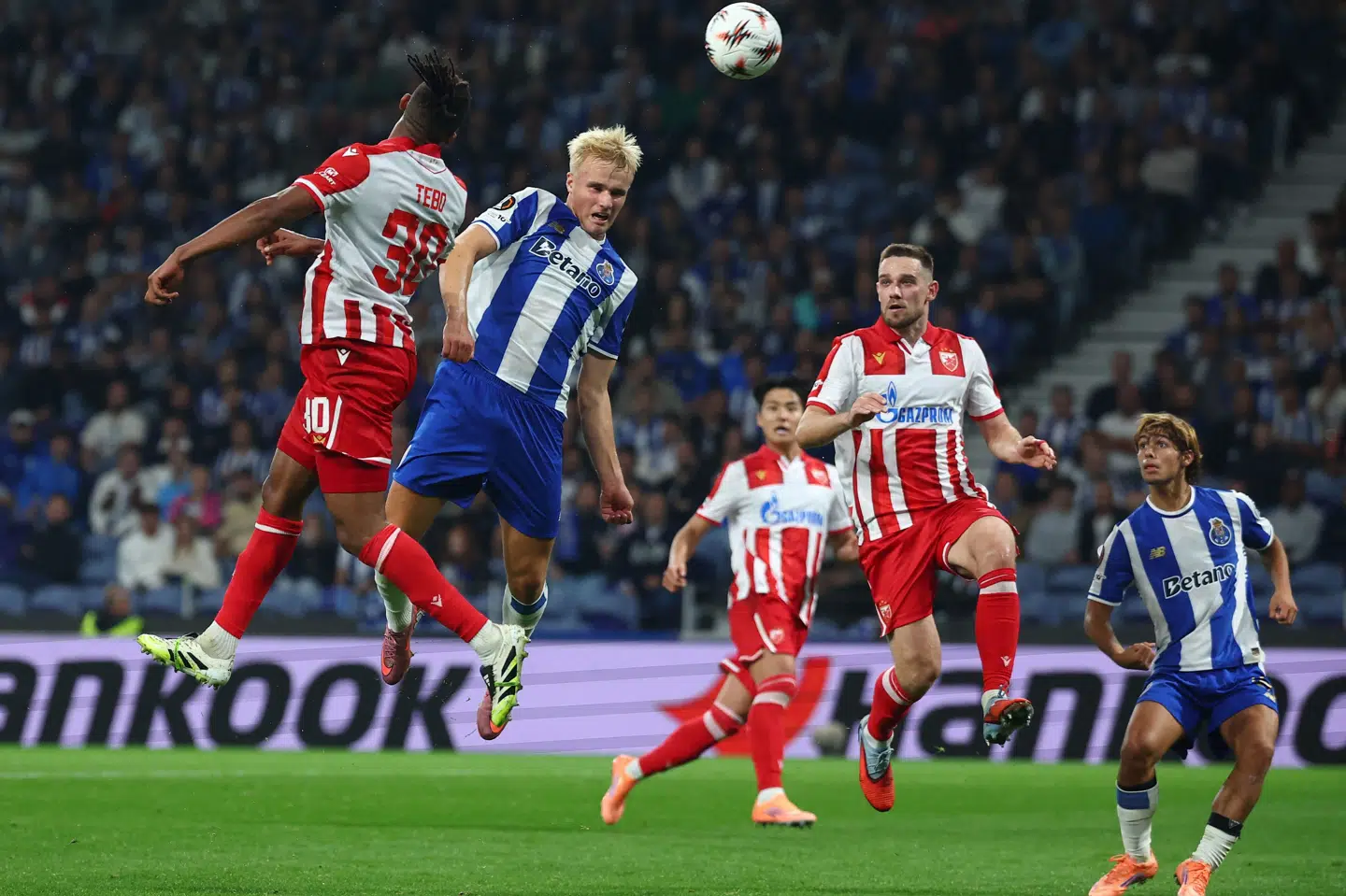 Victor Froholdt startede torsdag aften ude for første gang for Porto. Allerede efter pausen blev danskeren sendt i aktion. (Arkivfoto).