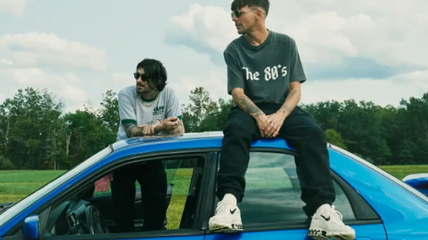 I den kommende dokumentar følger man Zayn Malik (tv.) og Louis Tomlinson køre på tværs af USA.