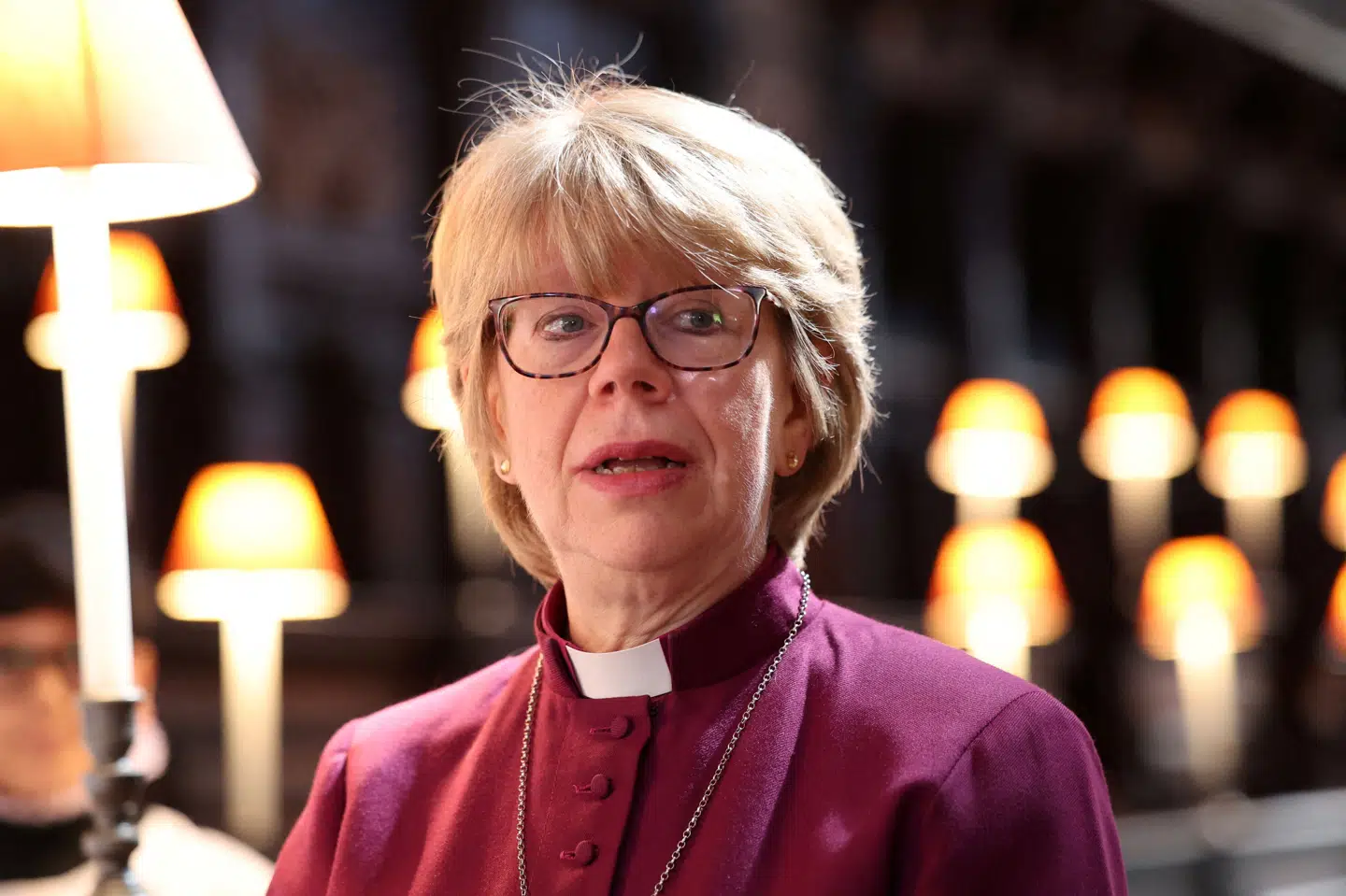 63-årige Sarah Mullally er uddannet sygeplejerske og skal nu stå i spidsen for den engelske kirke. (Arkivfoto).