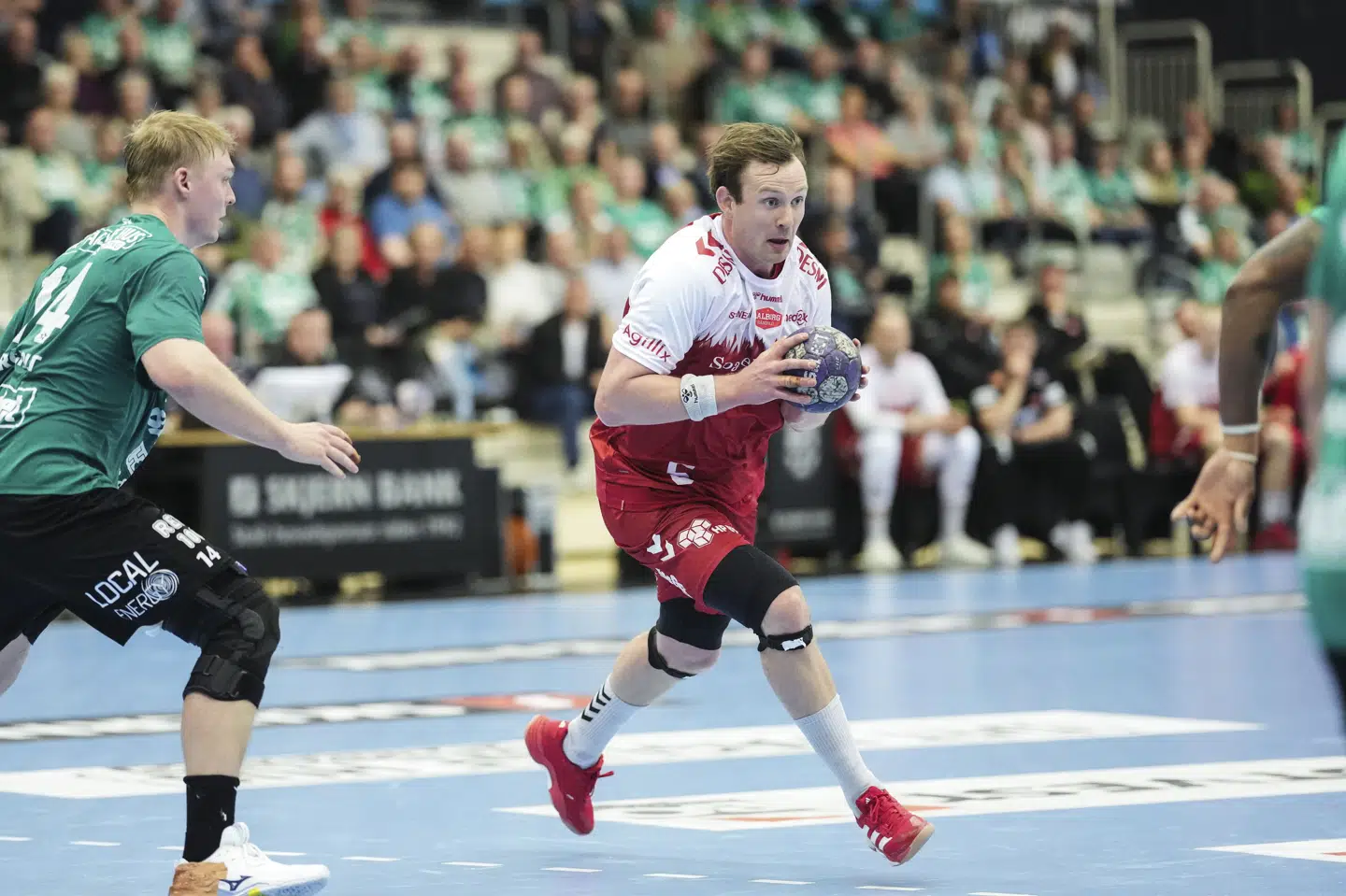 Sander Sagosens opererede tommelfinger er atter fit, og han kan snart være på holdkortet igen. (Arkivfoto).