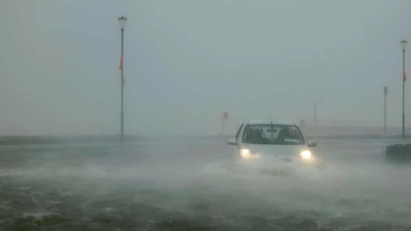 'Amy' er over os. Endnu tidligere ramte det kraftige uvejr også i irske Galway, som ses på billedet.