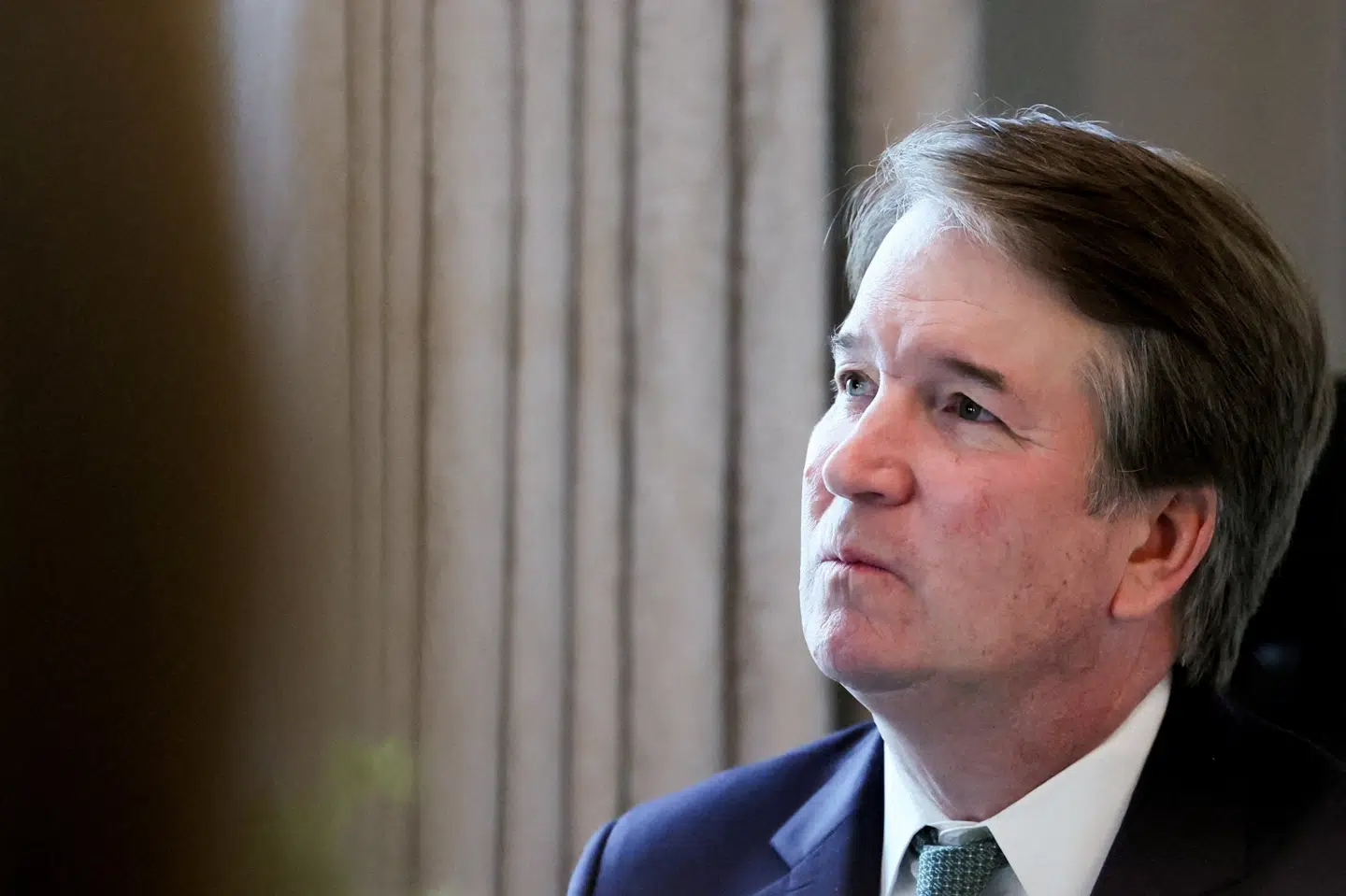 Den amerikanske højesteretsdommer Brett Kavanaugh var i 2022 mål for drabsforsøg. Den tiltalte er fredag blevet idømt otte år og en måneds fængsel. (Arkivfoto).