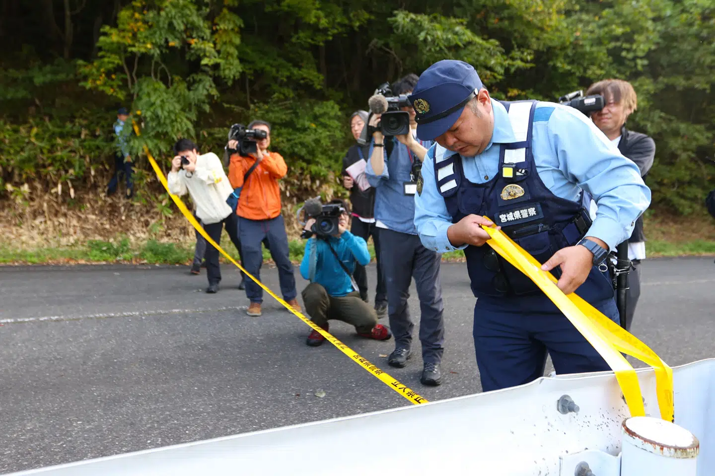 I Miyagi-præfekturet i Japan leder politiet efter en savnet kvinde.