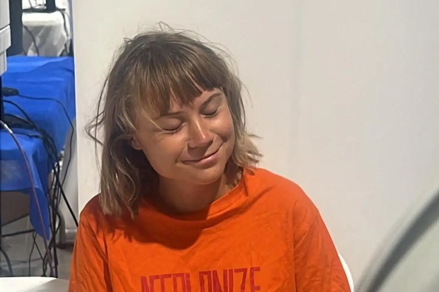 Greta Thunberg blev i denne uge tilbageholdt af den israelske flåde. (Arkivfoto).