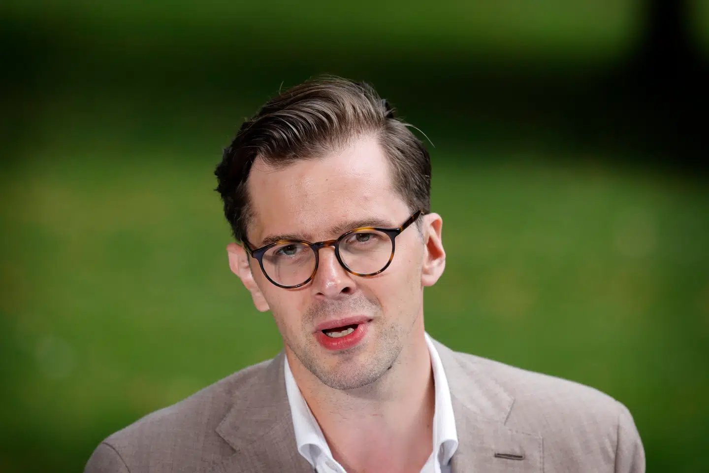 Liberal Alliances partileder, Alex Vanopslagh.