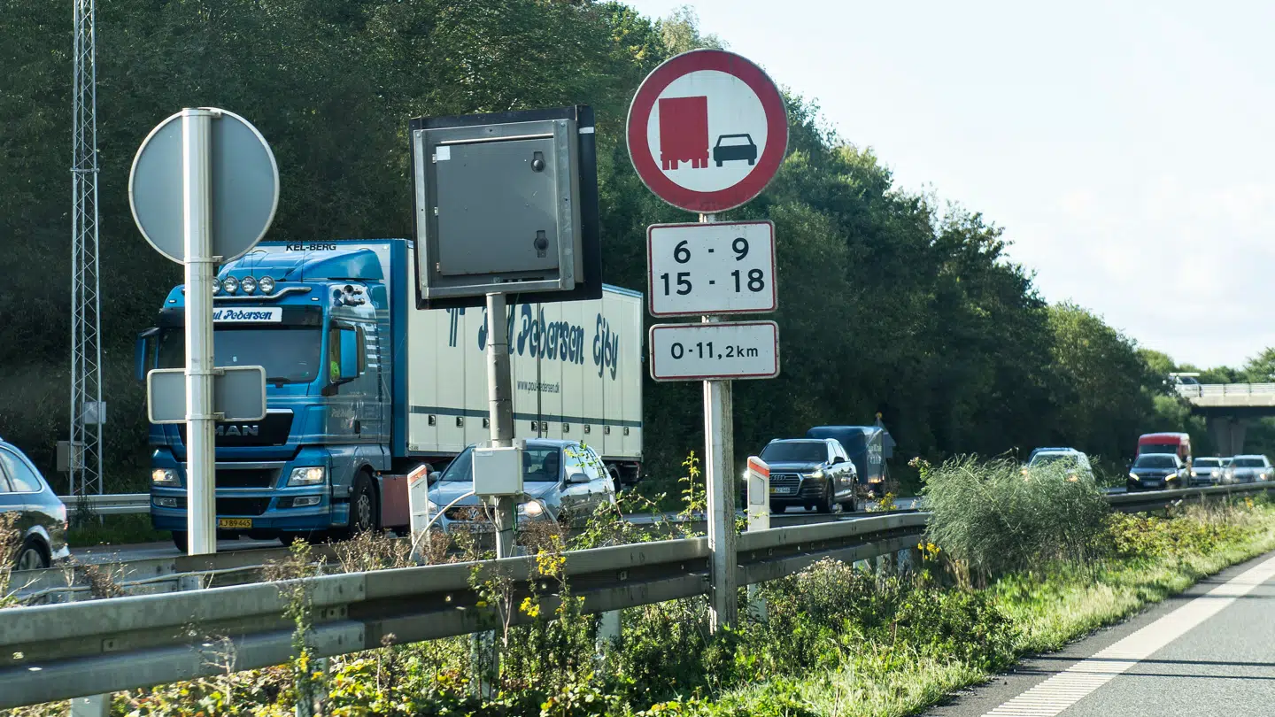 ARKIVFOTO fra Fynske Motorvej.