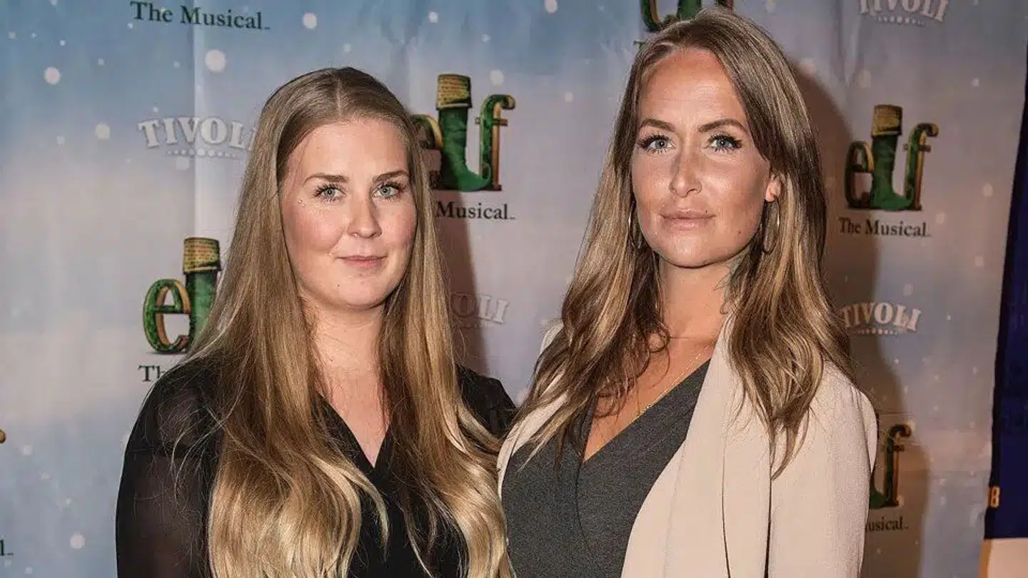 Lea 'Burger' og Stephanie 'Geggo'.