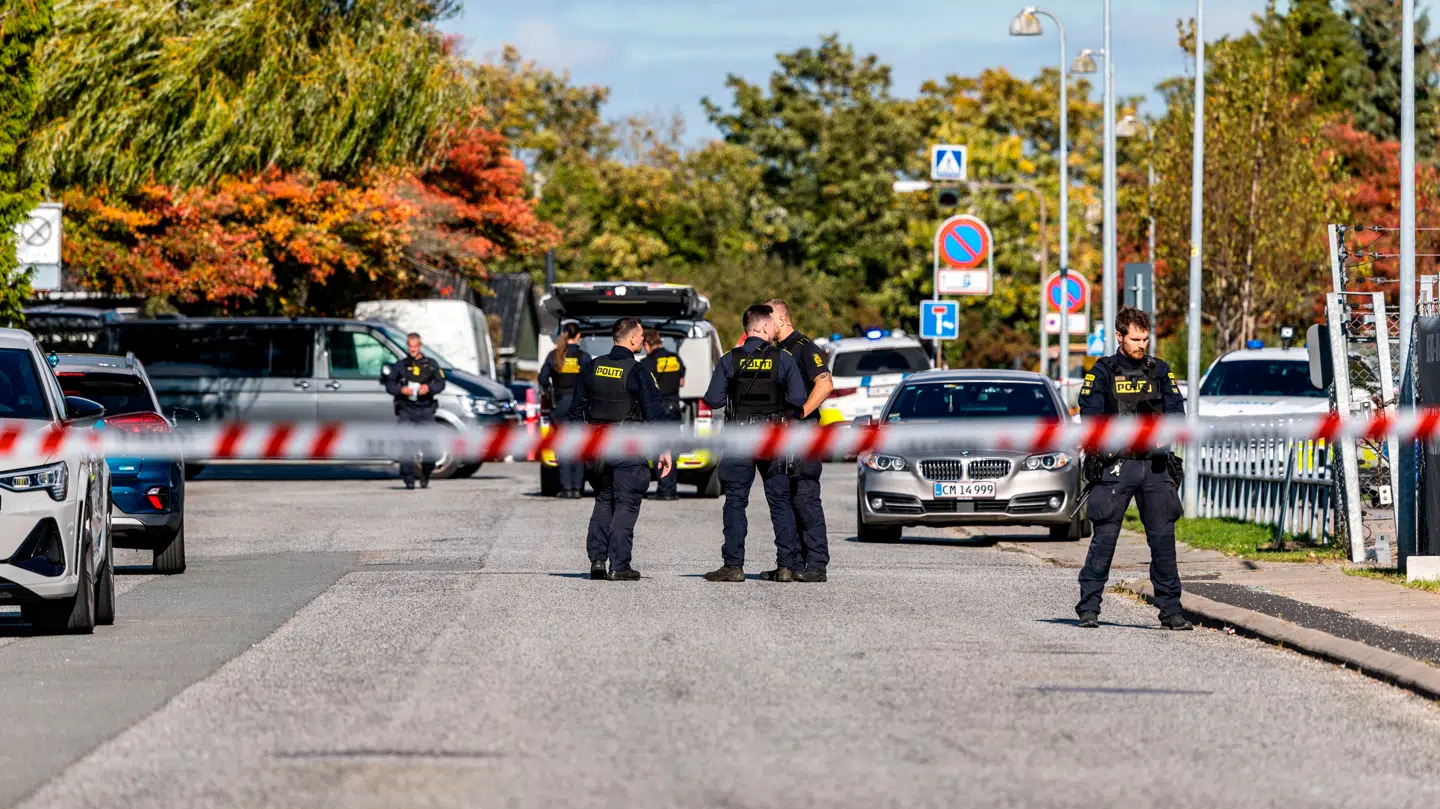 Skudepisoden fandt sted fredag på Industriskellet 4 i Ishøj.