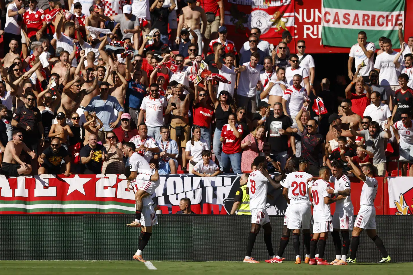 Sevilla ligger nummer fire i La Liga efter sejren over Barcelona.