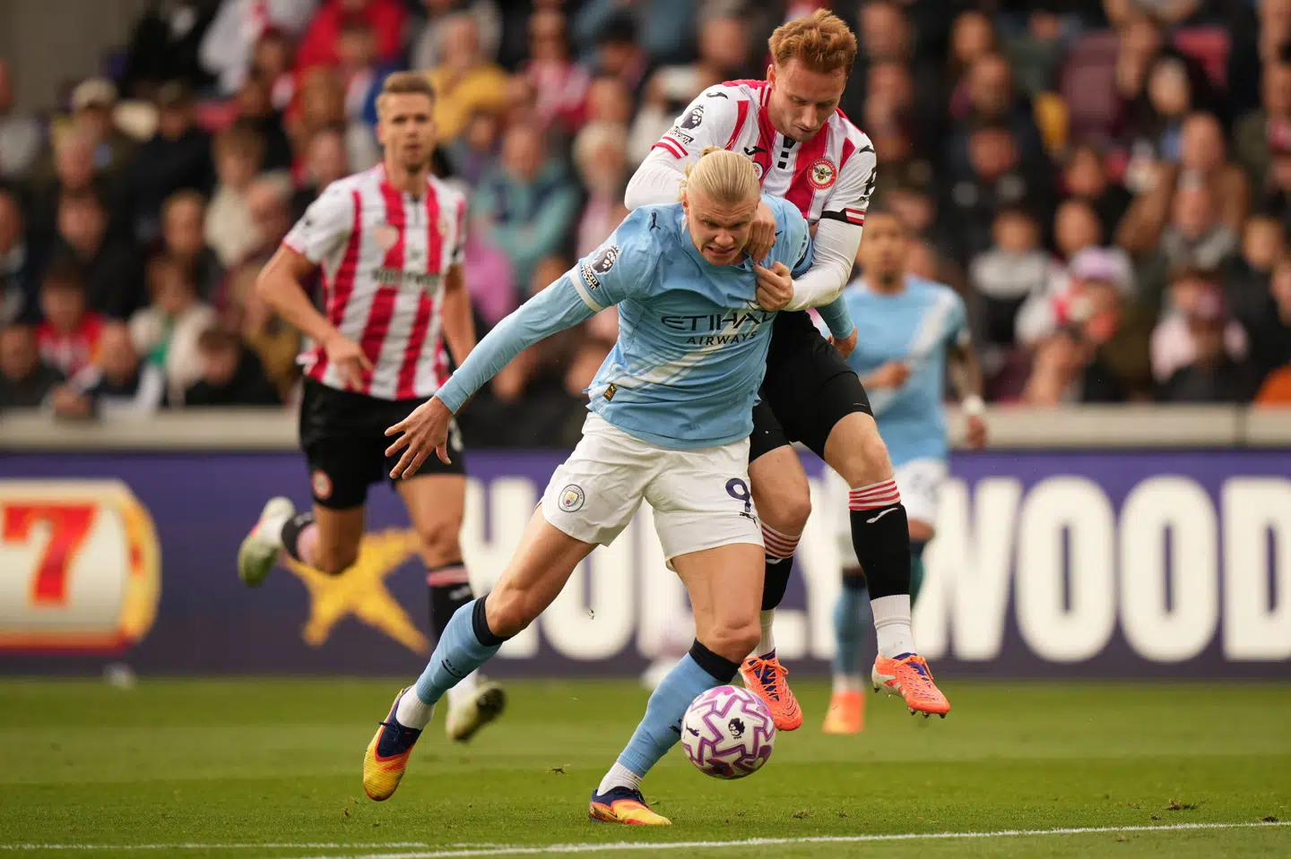 Erling Haaland har i alt scoret 12 mål i 9 kampe i denne sæson.