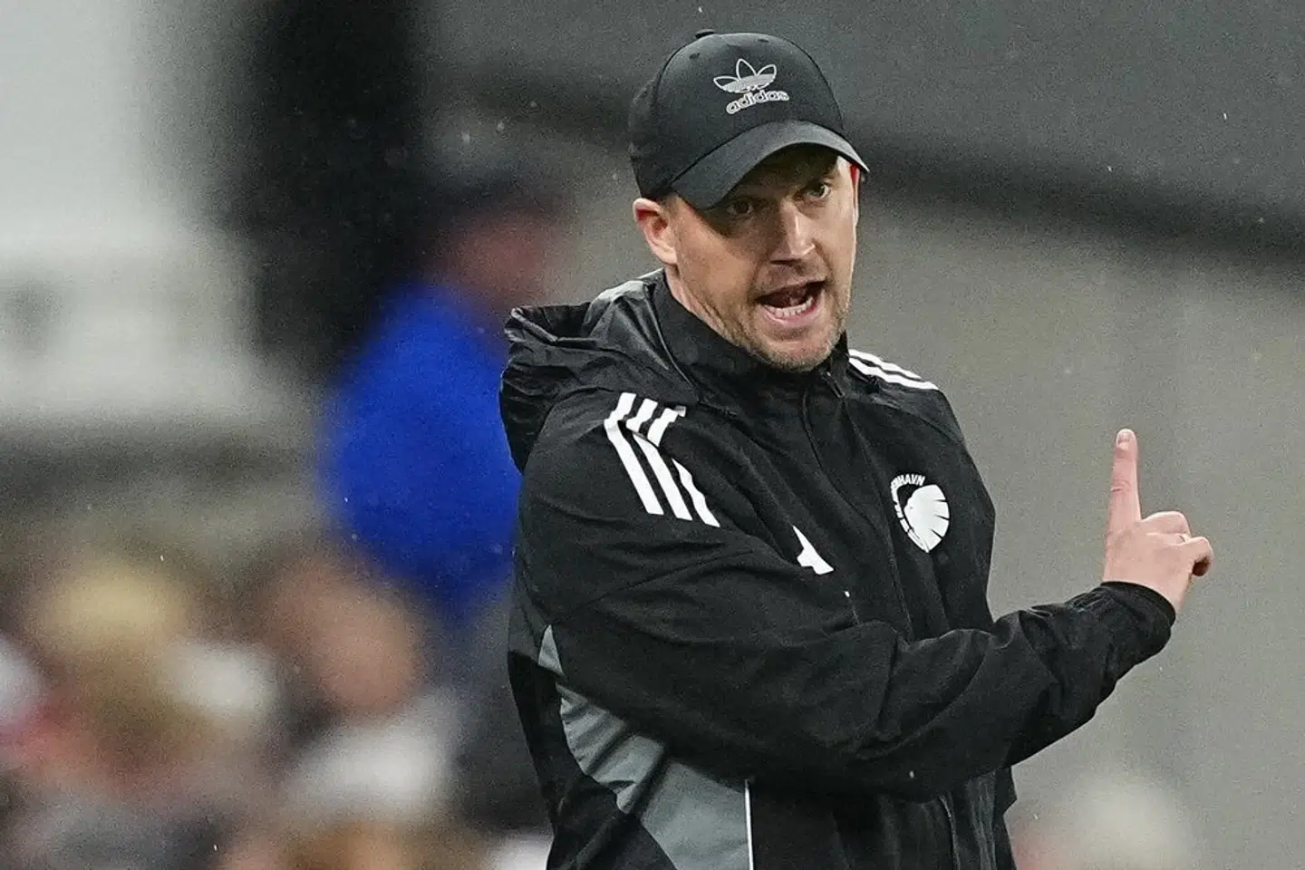 FC København-træner Jacob Neestrup var tilfreds med at redde et point i søndagens 1-1-kamp mod FC Midtjylland.