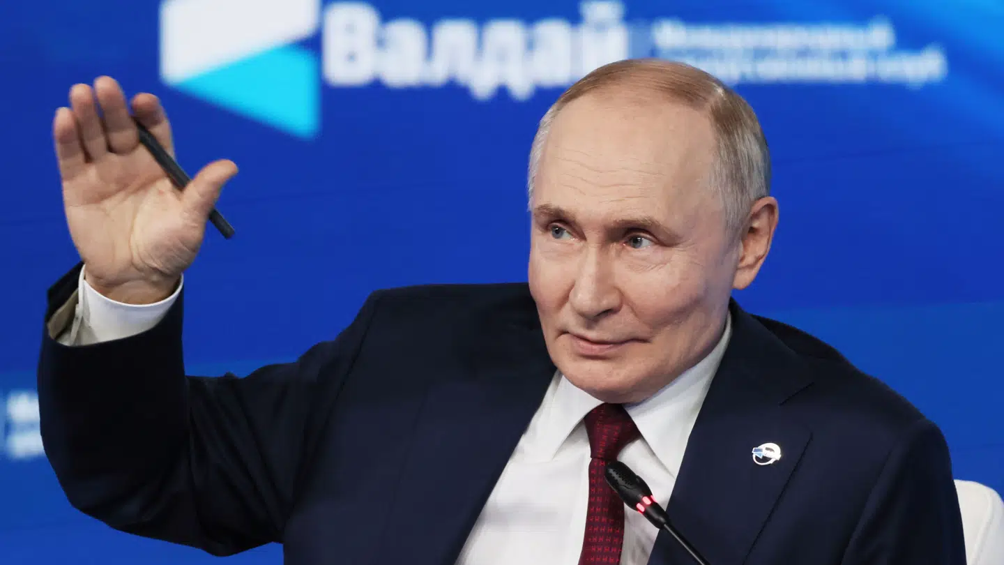 Vladimir Putin kommenterer nu på de mulige supermissiler til Ukraine.