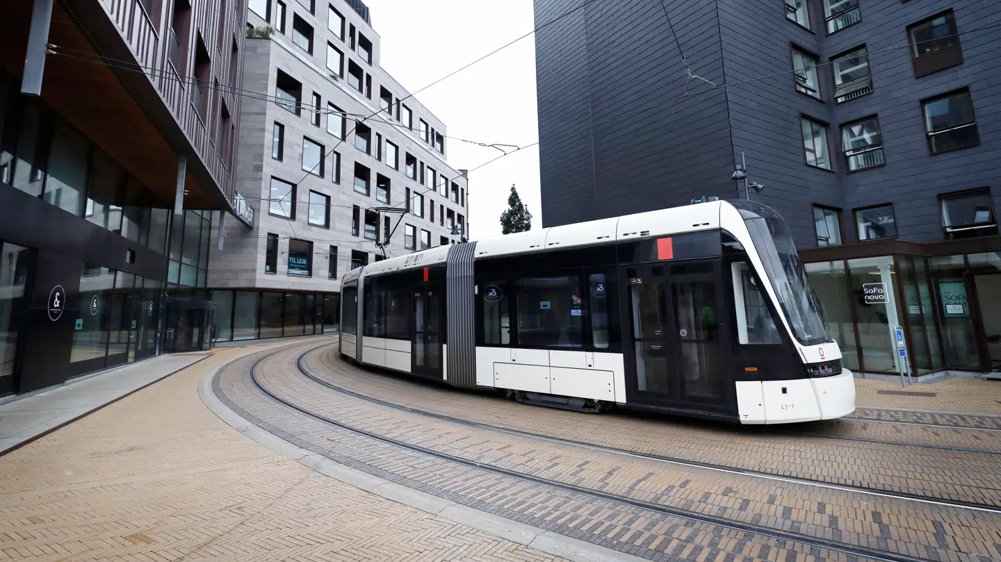 Arkivfoto af letbanen i Odense.