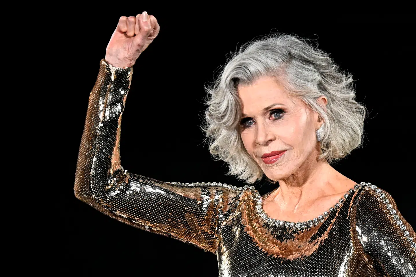 87-årige Jane Fonda mener, at ytringsfriheden er under pres som under Den Kolde Krig i USA.
