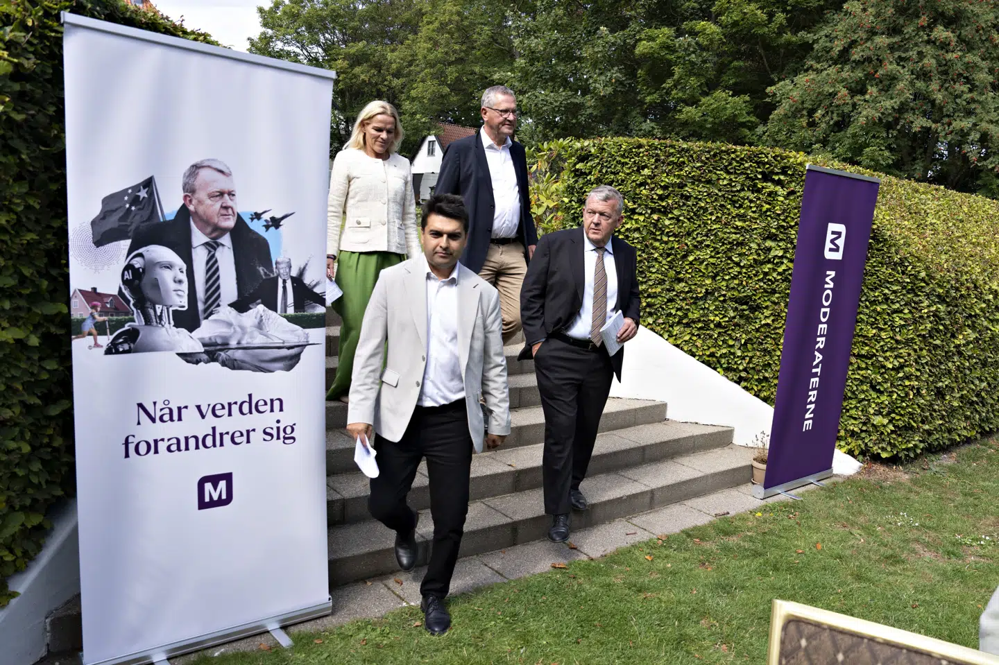 Moderaterne skal for første gang prøve kræfter med lokalvalg. (Arkivfoto).