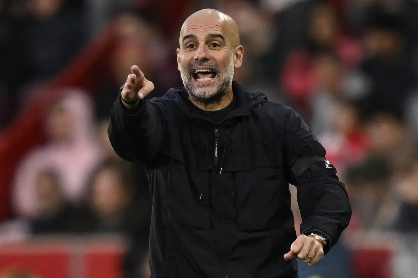 Manchester City-manager Pep Guardiola førte søndag sit hold til sejr over Brentford.