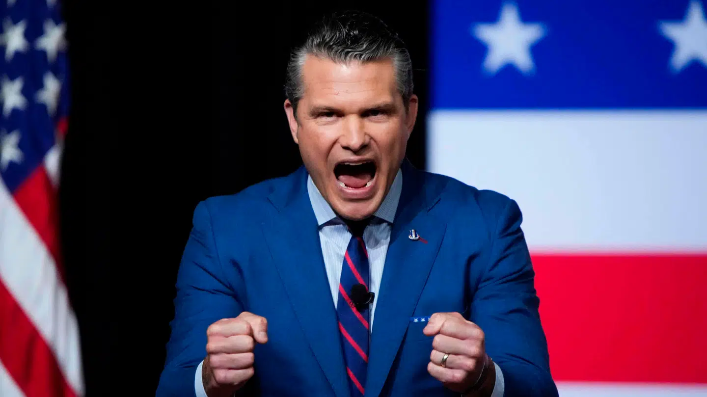 Pete Hegseth talte tirsdag dunder til et møde med 800 generaler og admiraler, hvor også Donald Trump var til stede.