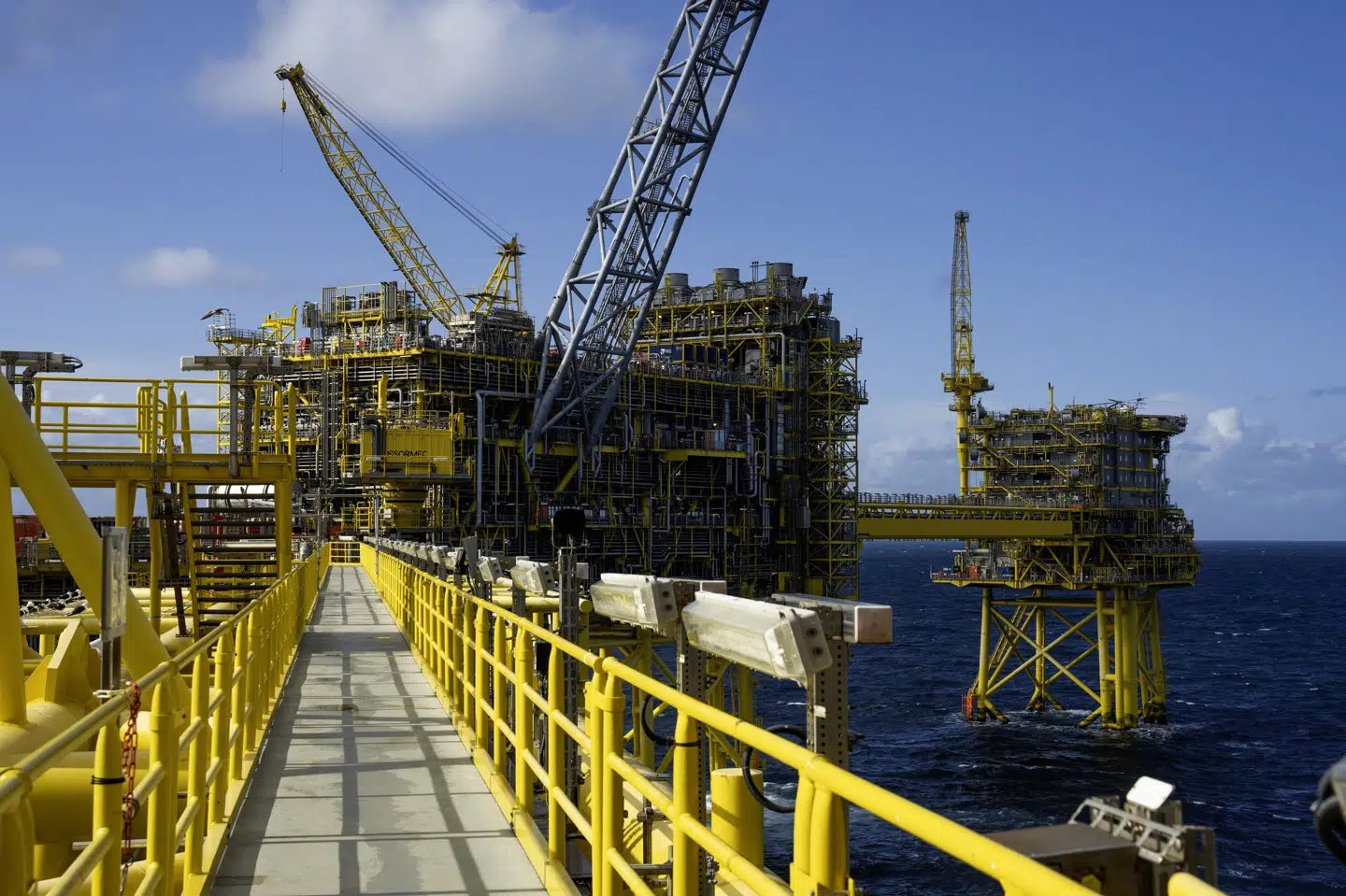 Tyra-feltet har været igennem en årelang renovering, der skulle fremtidssikre feltet en rum tid endnu. Den danske produktion af olie og gas skal efter planen ophøre senest i 2050. (Arkivfoto).