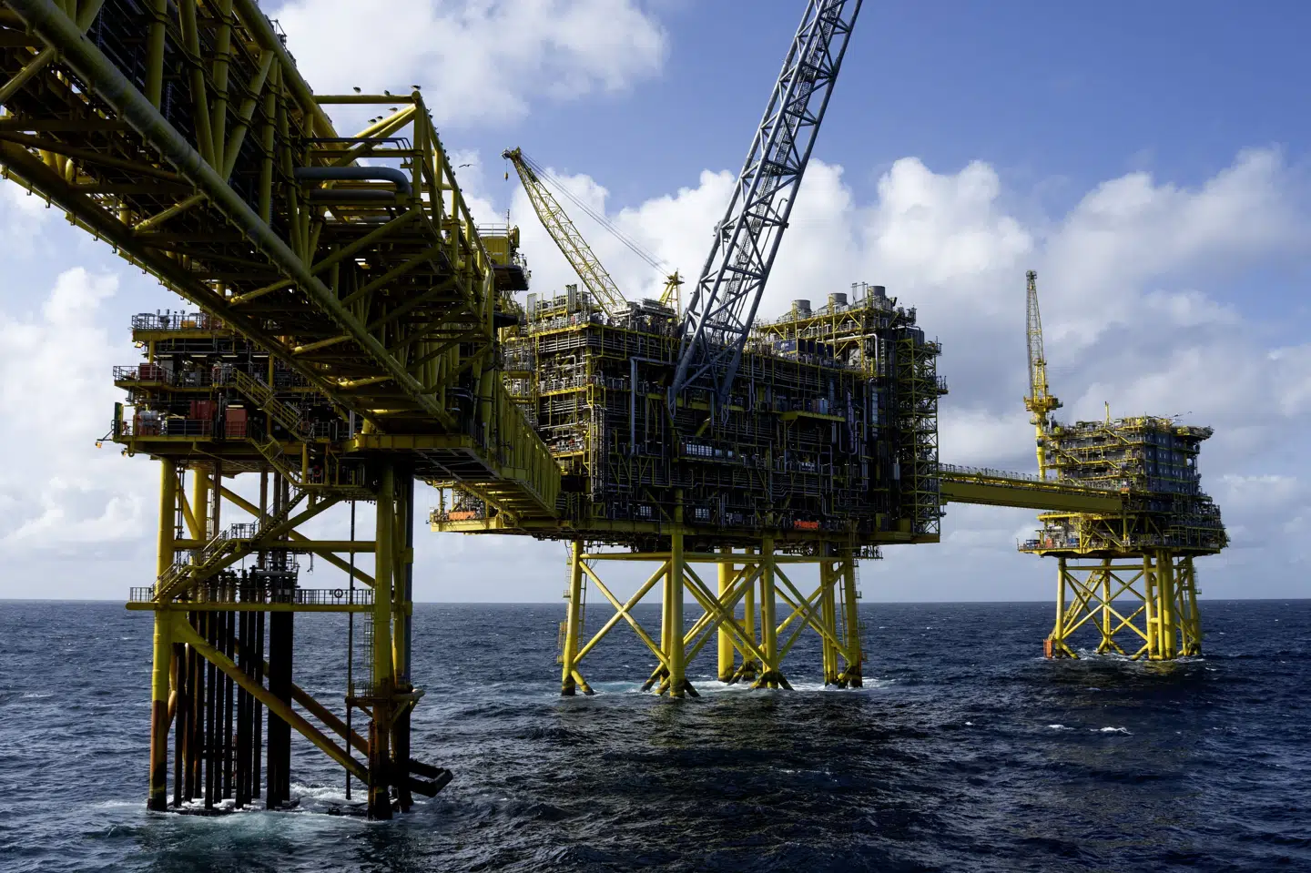 Tyra-feltet er genåbnet, og DI vil have, at man producerer gas her til sidste dato inden 2050. (Arkivfoto).