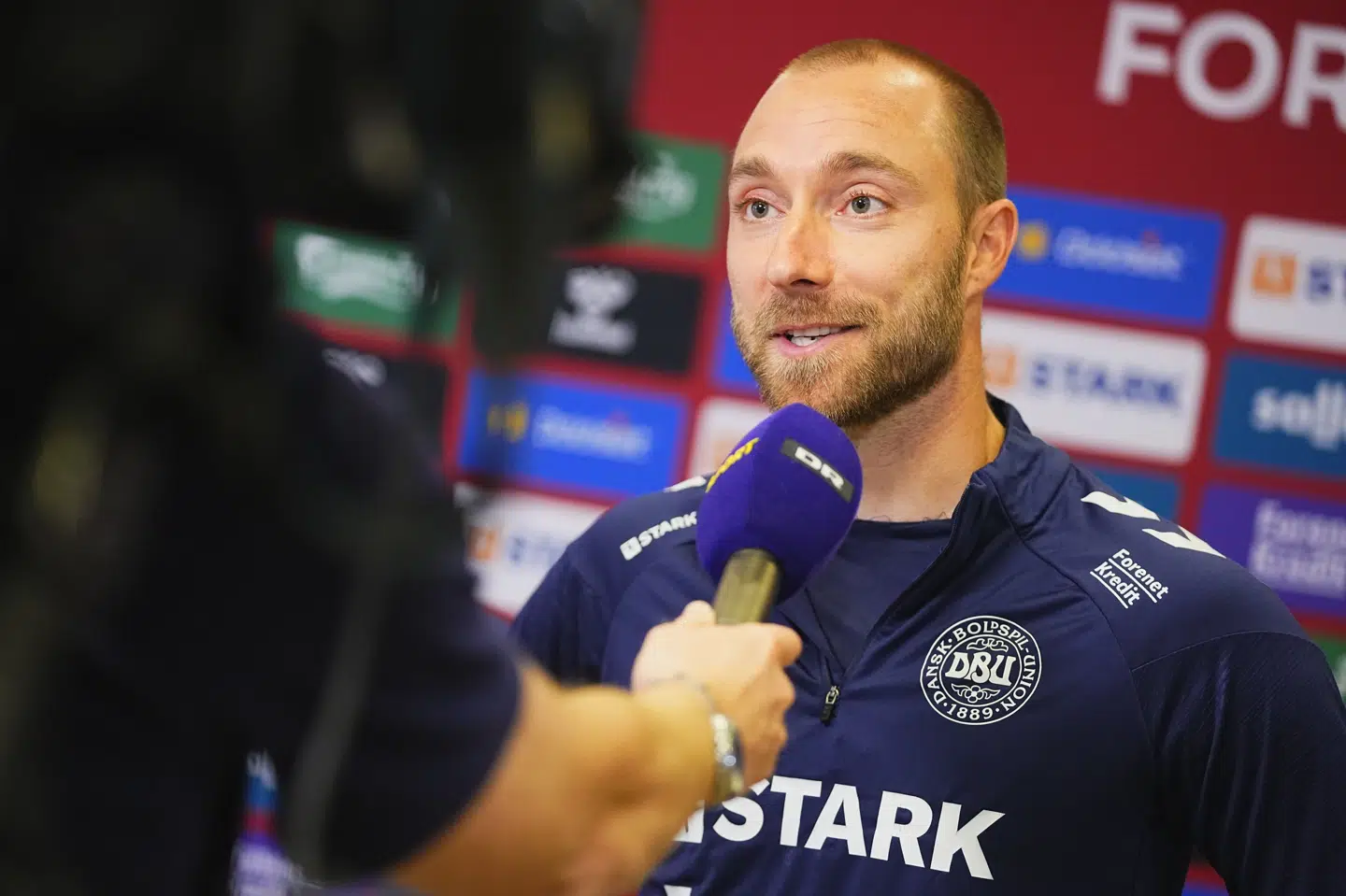 Christian Eriksen mødte mandag ind i landsholdslejren i Helsingør forud for de kommende VM-kvalifikationskampe mod Belarus og Grækenland.