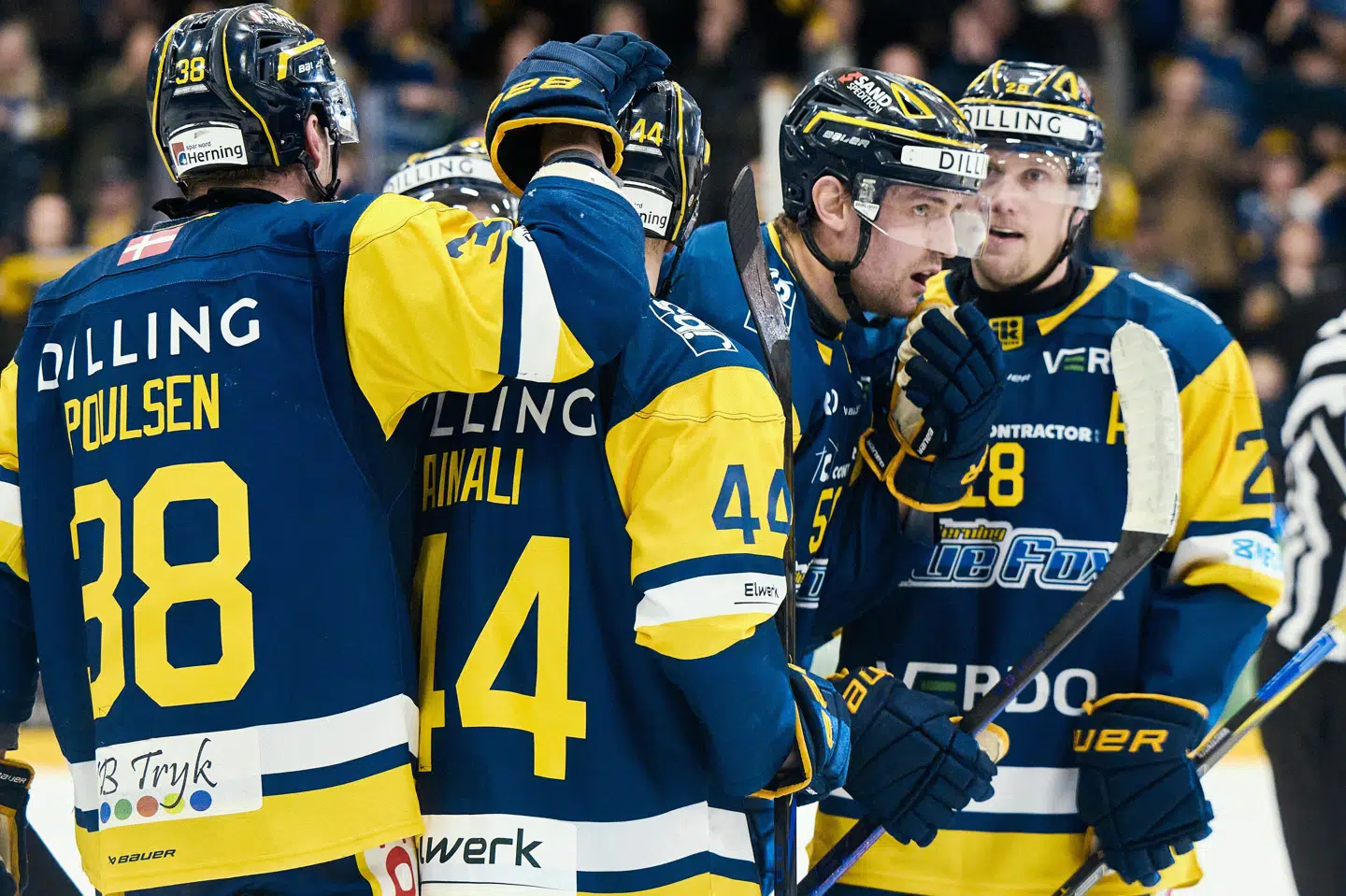 Herning Blue Fox har hentet sejre i ni af ti ligakampe i denne sæson. (Arkivfoto).