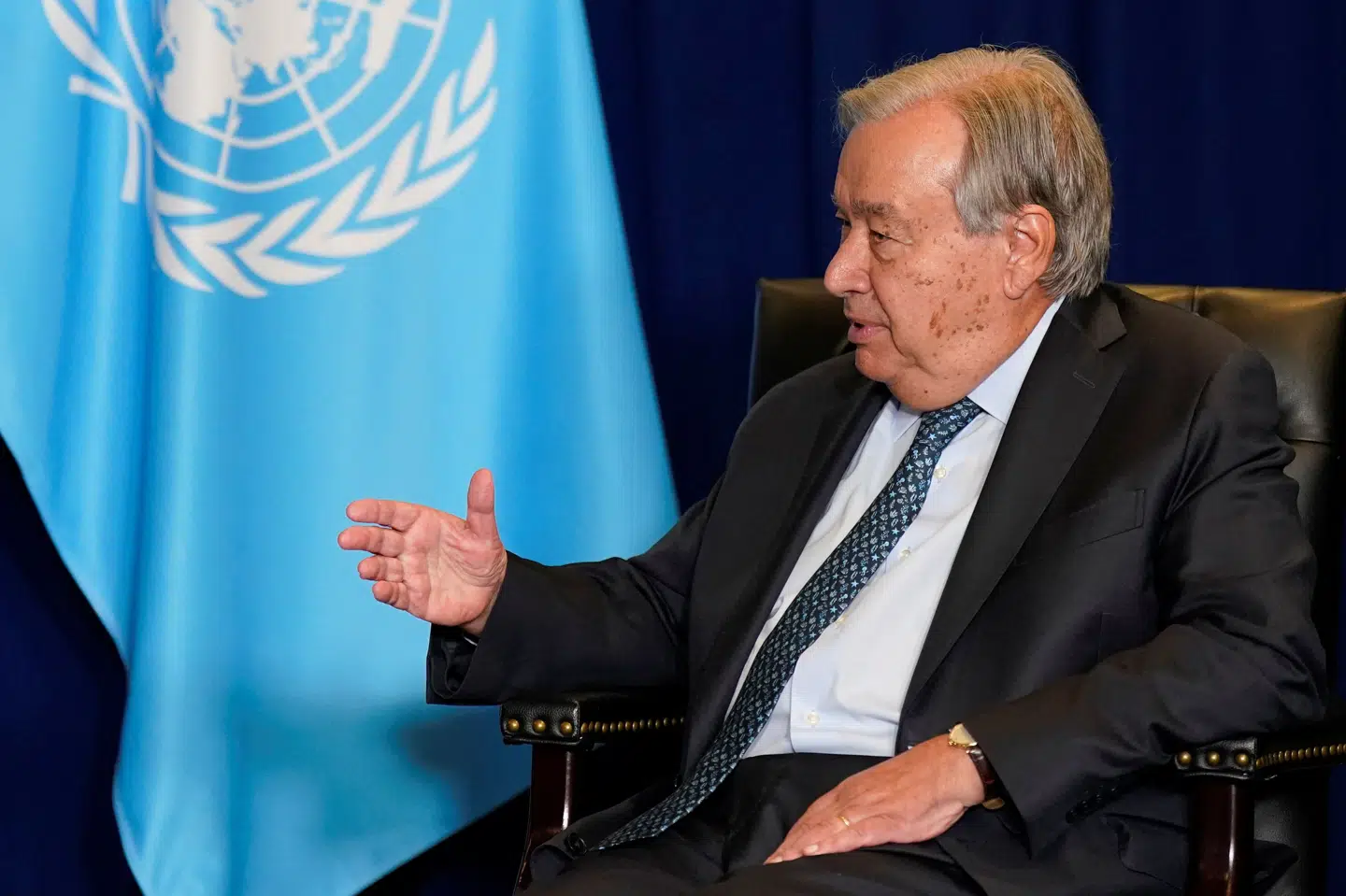 FN's generalsekretær, António Guterres, fordømmer tilbageholdelsen af ni FN-ansatte i Yemen, skriver generalsekretærens talsperson i udtalelse. (Arkivfoto).