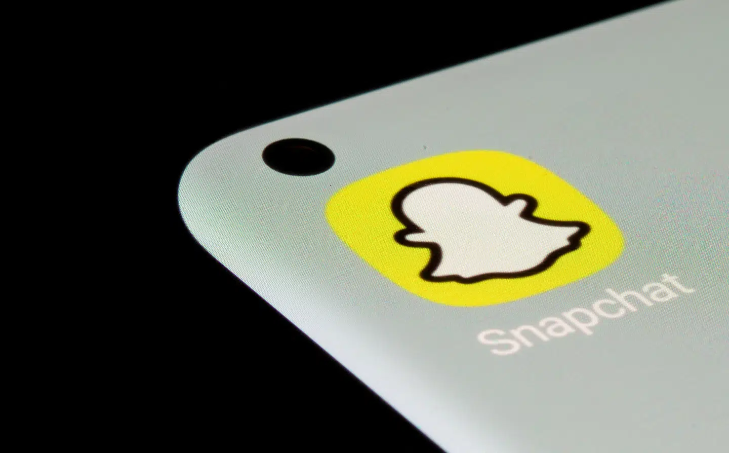 FILE PHOTO: Snapchat app is seen on a smartphone in this illustration taken, July 13, 2021. REUTERS/Dado Ruvic/Illustration/File Photo