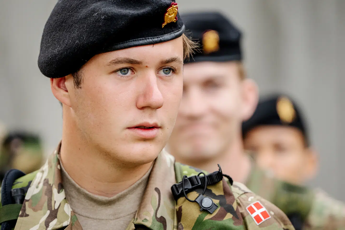 Kronprins Christian uddanner sig i øjeblikket til løjtnant.