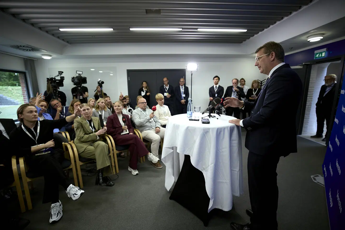 Venstres formand, Troels Lund Poulsen, var i weekenden i Odense, hvor Venstres landsmøde fandt sted. (Arkivfoto).