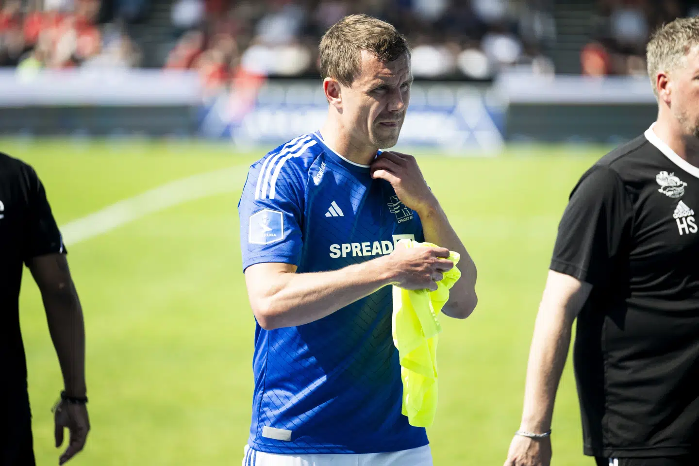 Andreas Bjelland, der selv har spillet for Lyngby, er i øjeblikket træner for klubben. (Arkivfoto).
