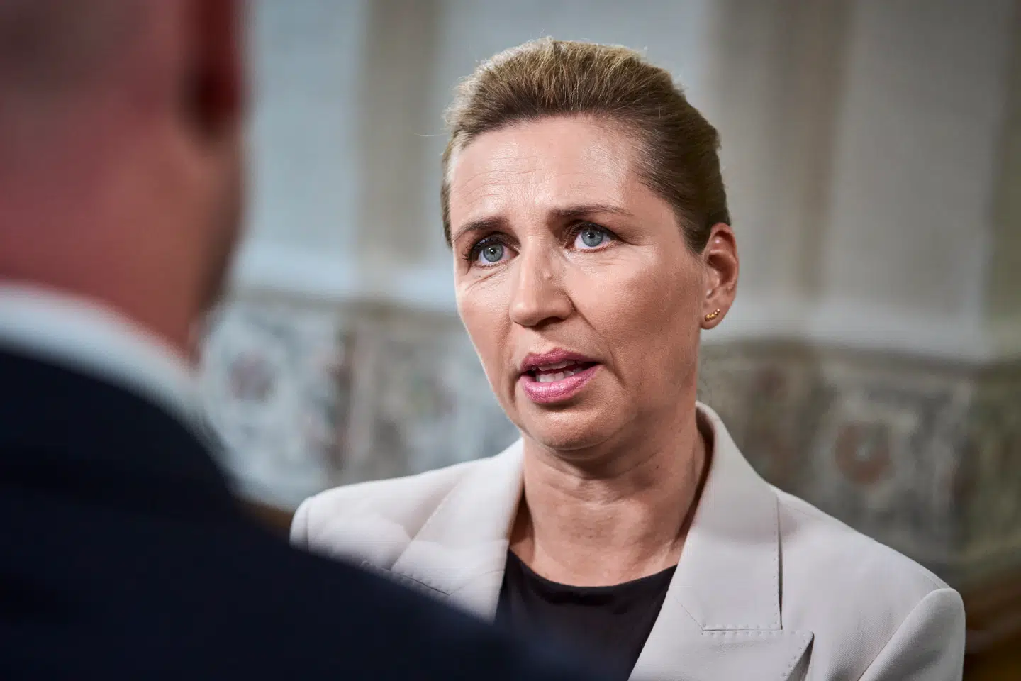 Medierne stod i et stort opbud for at stille politikerne spørgsmål efter Folketingets åbning tirsdag.