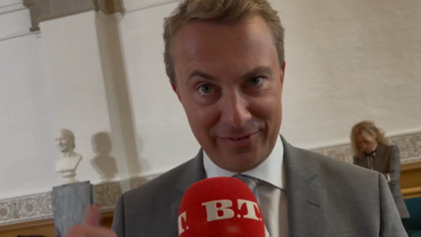 Dansk Folkepartis formand, Morten Messerschmidt, dumper statsminister Mette Frederiksens (S) tale, når det gælder indholdet.